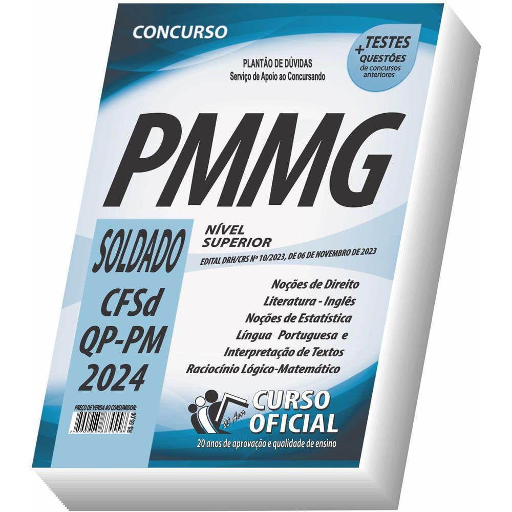 Apostila PM-MG - Soldado (CFSd-QPPM)