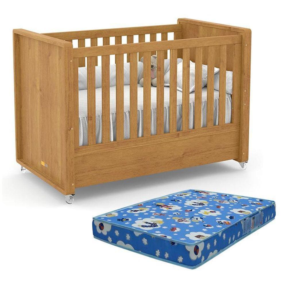 Berço Americano Tutto New e Colchão Baby Physical - Matic Móveis