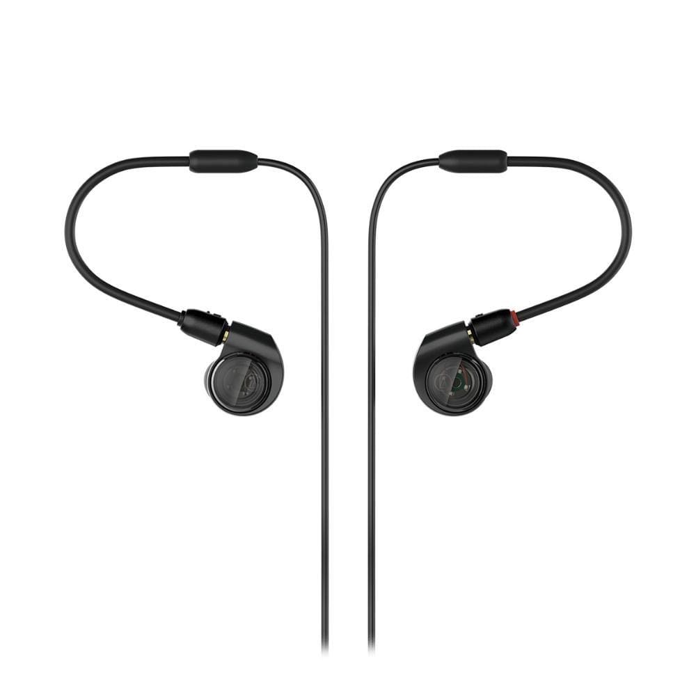 Fone de Ouvido Profissional Audio-Technica ATH-E40 In Ear Para Monitoramento