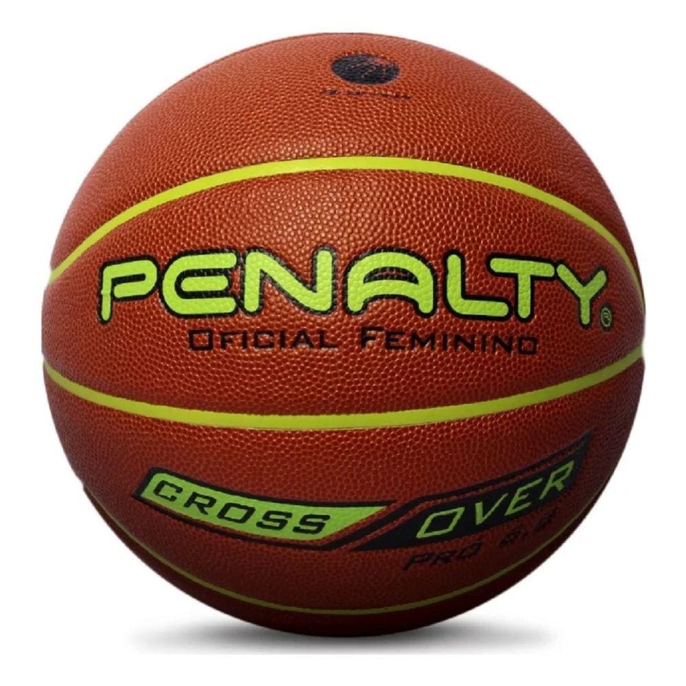 Bola De Basquete Penalty 6.8 Crossover X - Laranja e Verde