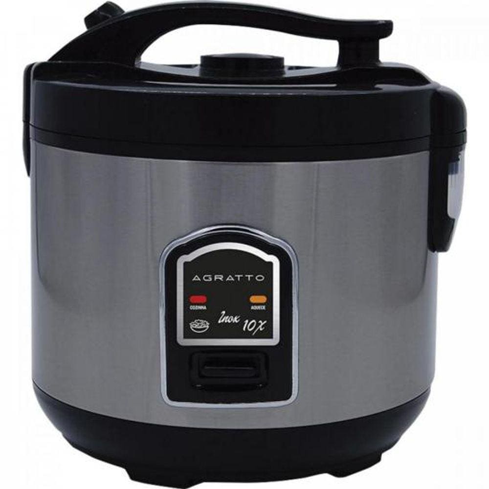 Panela Elétrica ARROZ e Legumes 127V INOX 10 Agratto