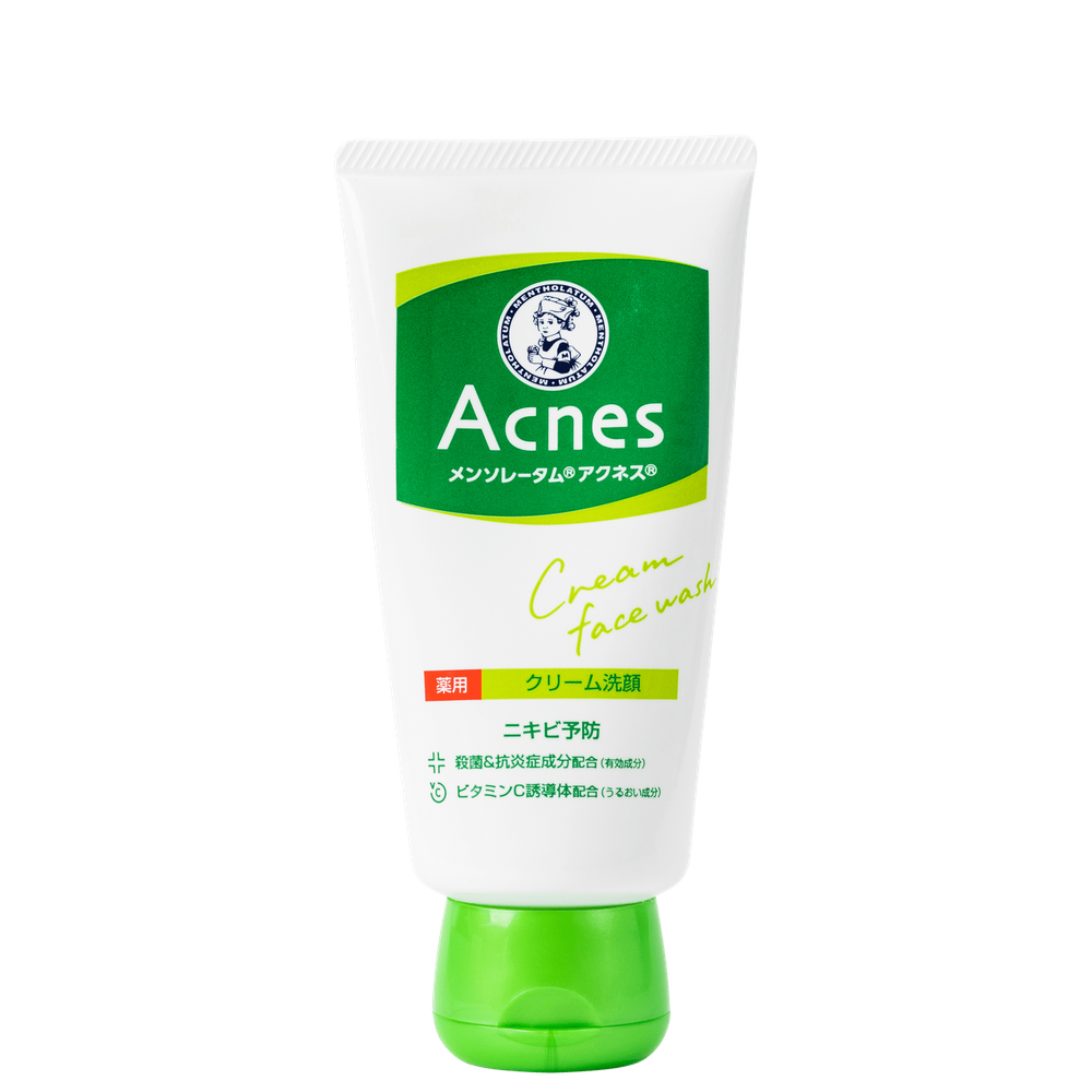 Acnes Mentholatum Creamy Wash - Sabonete Facial Cremoso 130g
