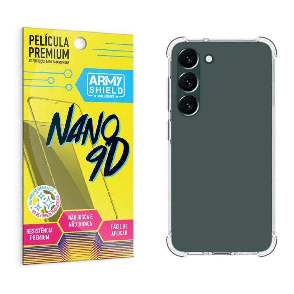 Capa + Película 9D Indestrutível Samsung Galaxy S23FE