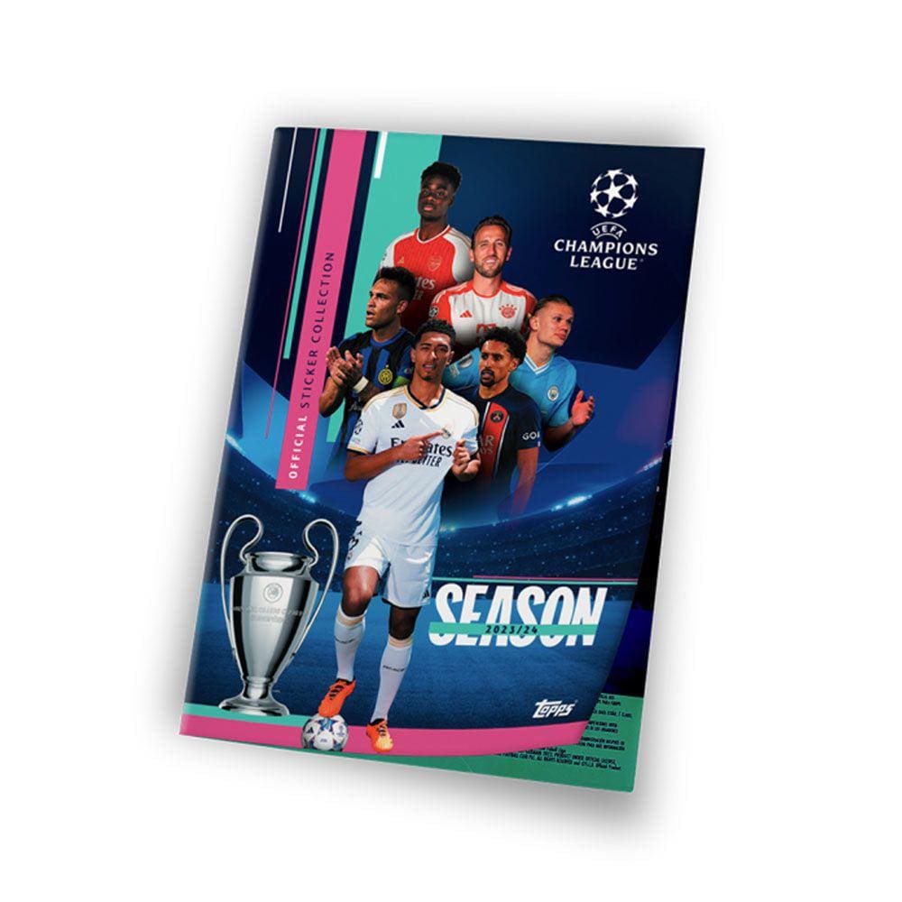 Álbum Capa Mole Uefa Champions League 2023/2024 (vazio)