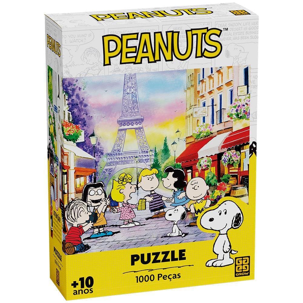 Puzzle 1000 peças Snoopy - Peanuts