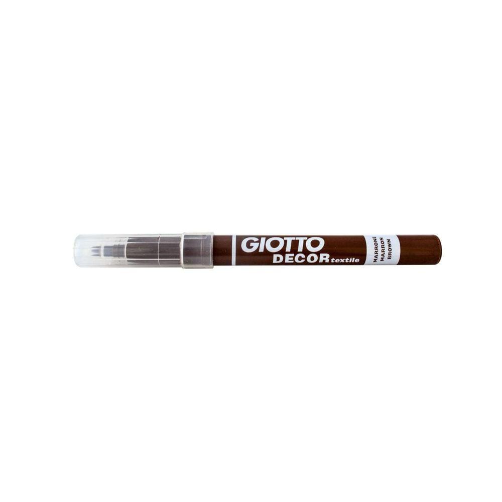 Marcadores Giotto Decor Textile - 12 Cores - Ponta Média 4mm