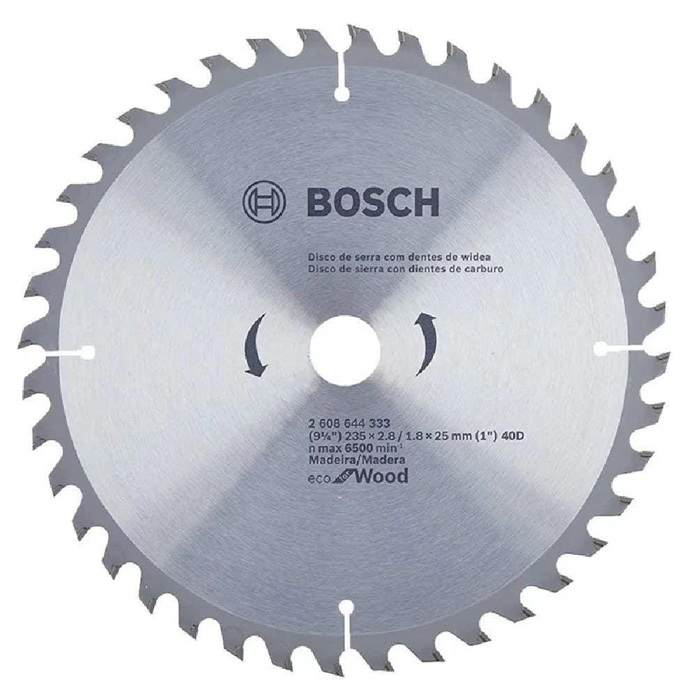 Disco De Serra Circular 235MM 40 Dentes BOSCH