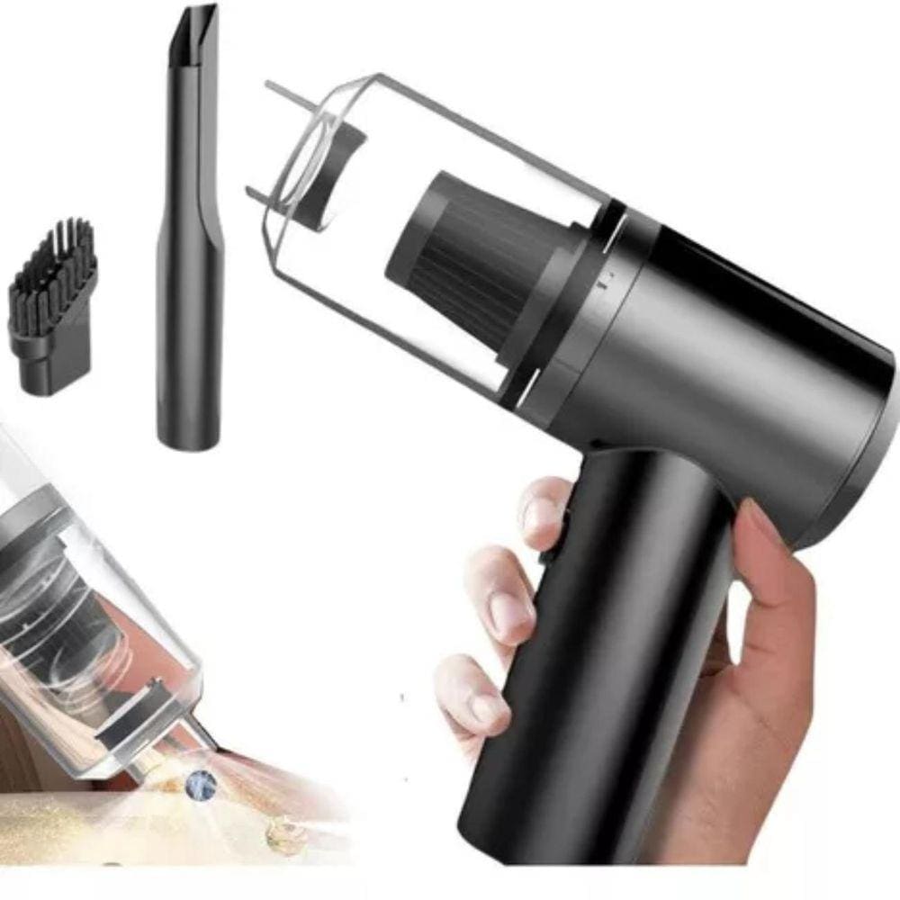 Aspirador Portátil 120W Sem Fio 6000Pa - Prático e Eficiente
