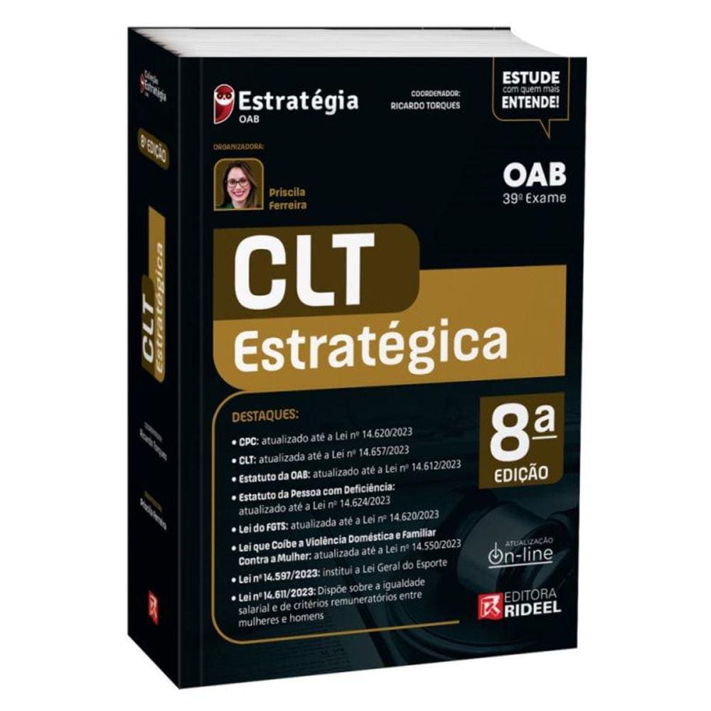 CLT Estratégica - 8ª Edição - 39º Exame de Ordem