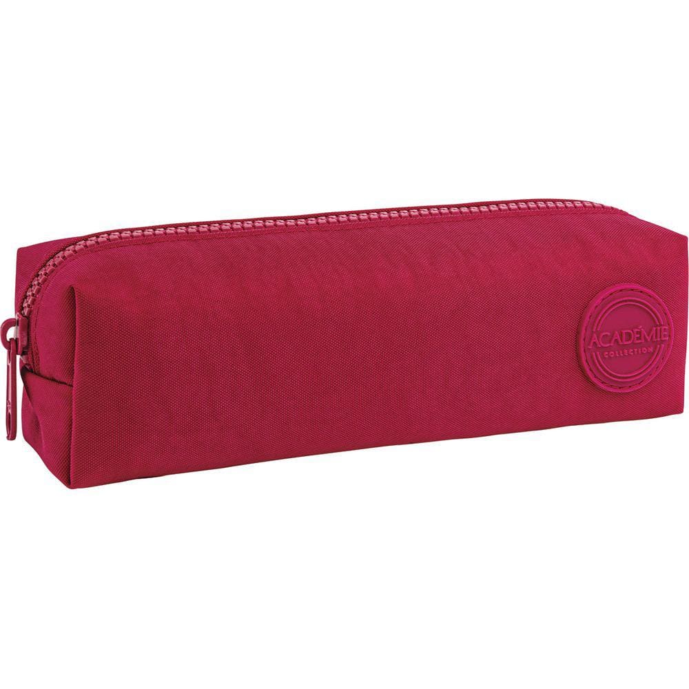 Estojo Médio Tilibra - Académie Cereja