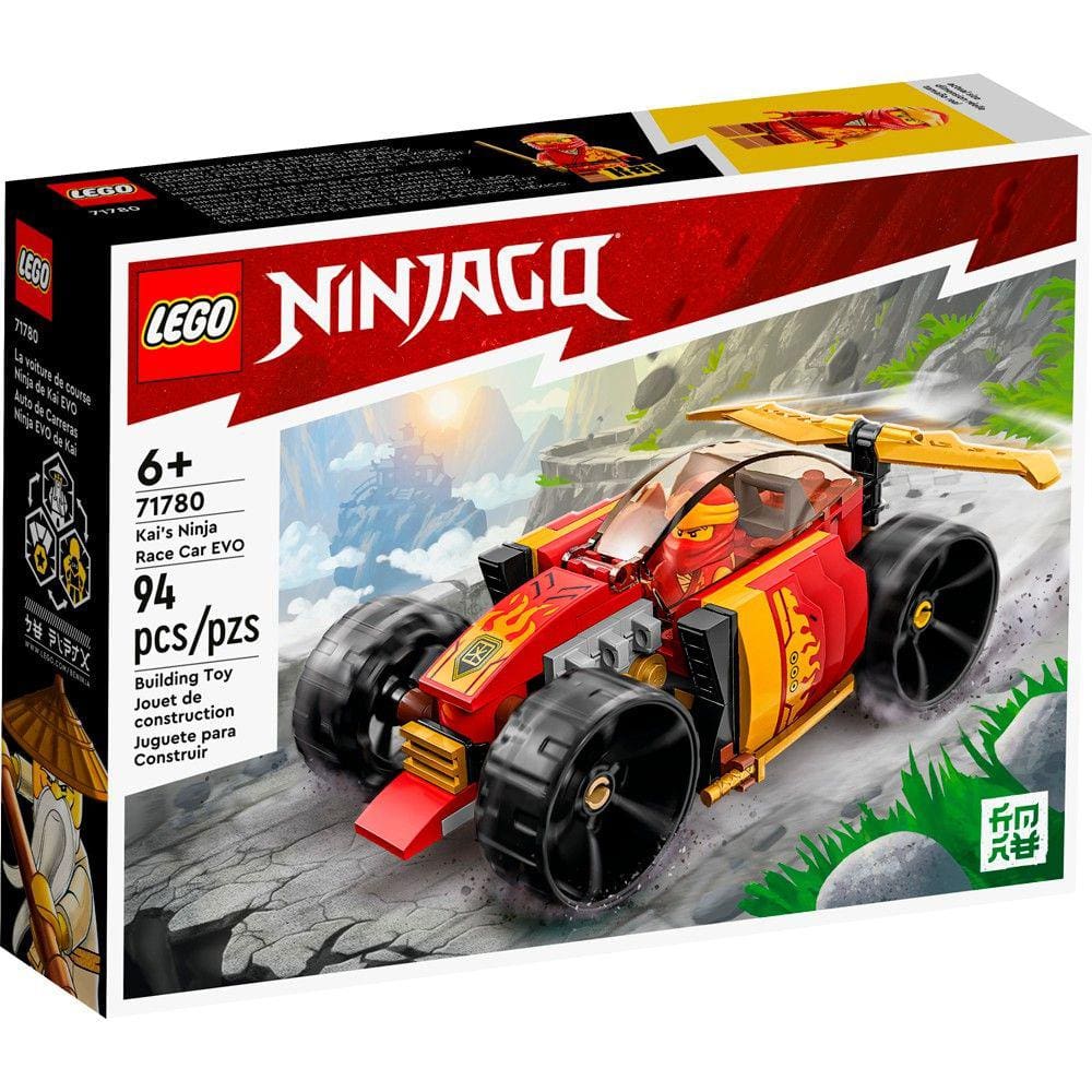 Lego Ninjago Carro De Corrida Ninja Evo Do Kai 71780 94pcs