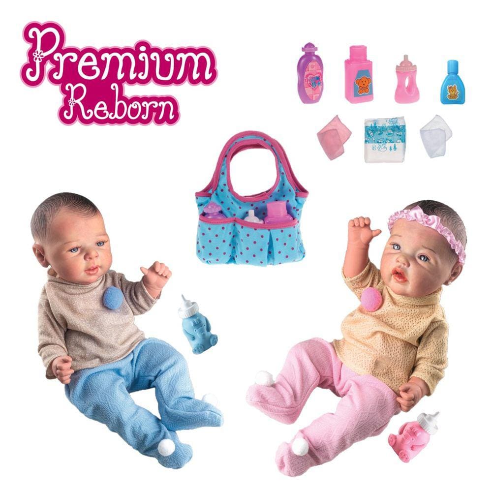 Bebe reborn real verdade larinha kit e acessorios 1500150084