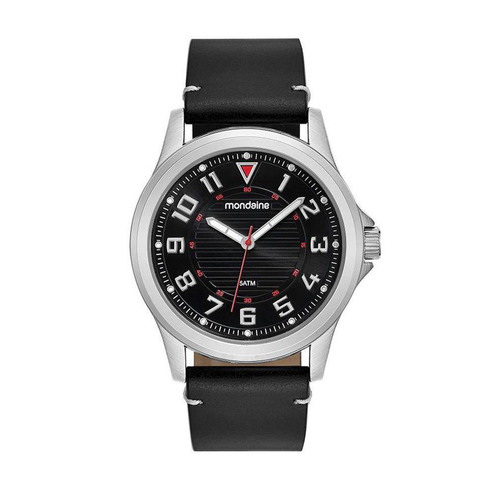 Relogio Mondaine Masculino Ref: 83504g0mvnh3 Casual Prateado