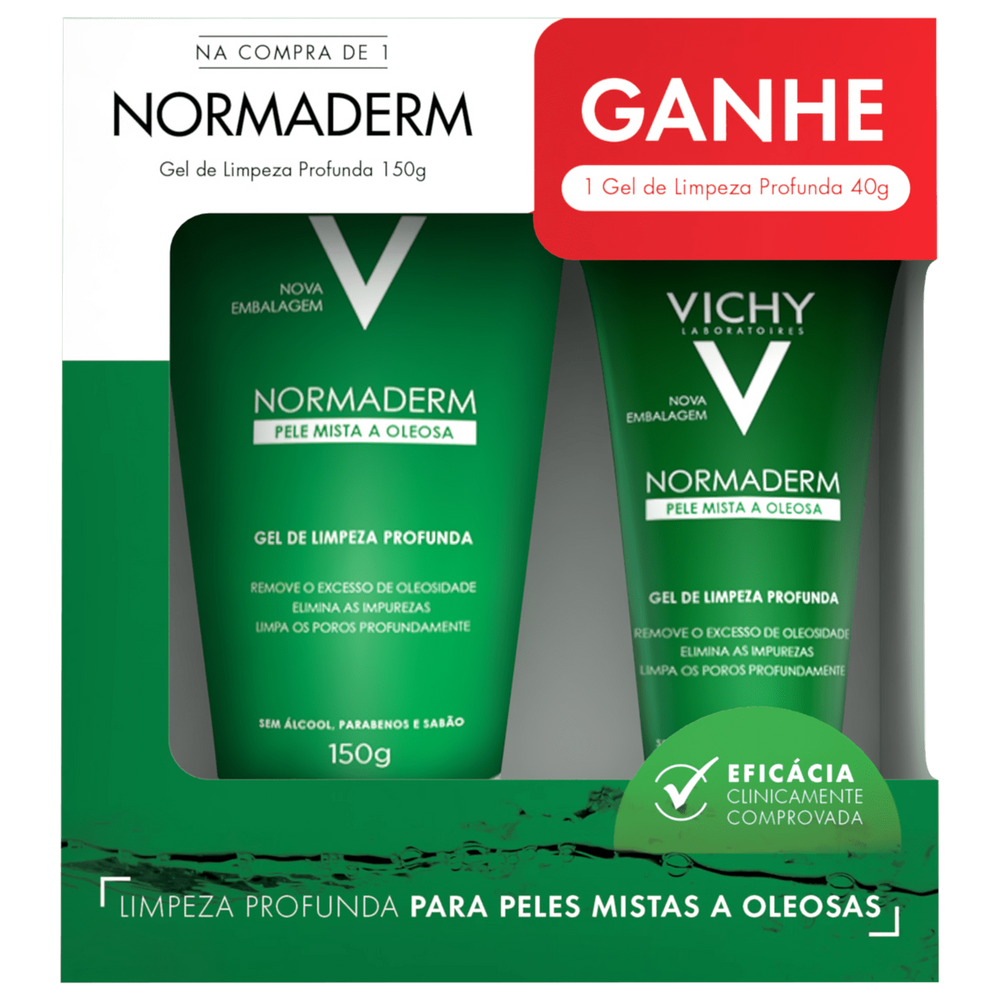 Kit Vichy Normaderm Limpeza Profunda (2 Produtos)
