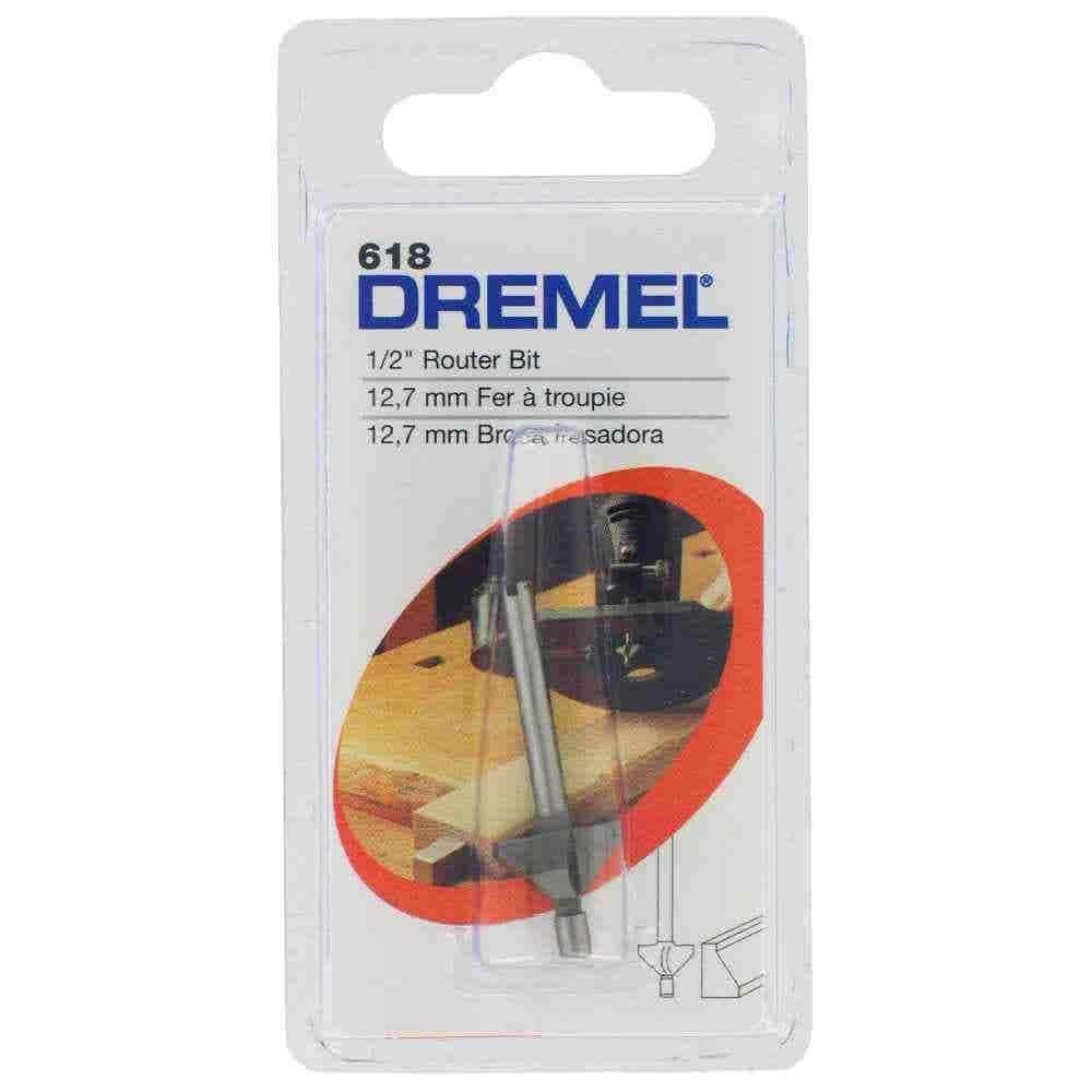 Dremel Fresa 618 para Chanfrar a 45º Em Madeira DREMEL