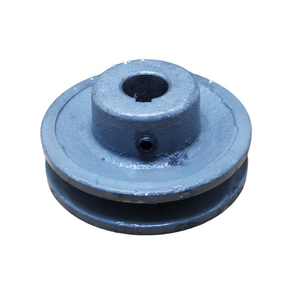 Polia De Ferro 3 1/2 90Mm 1A Com Furo 19Mm