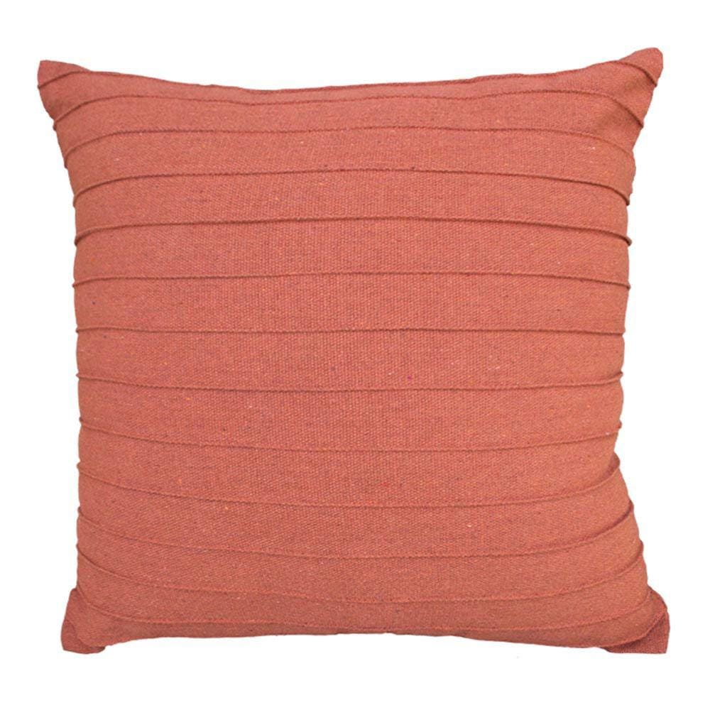 Capa de Almofada Drapeada Terra – 50x50cm