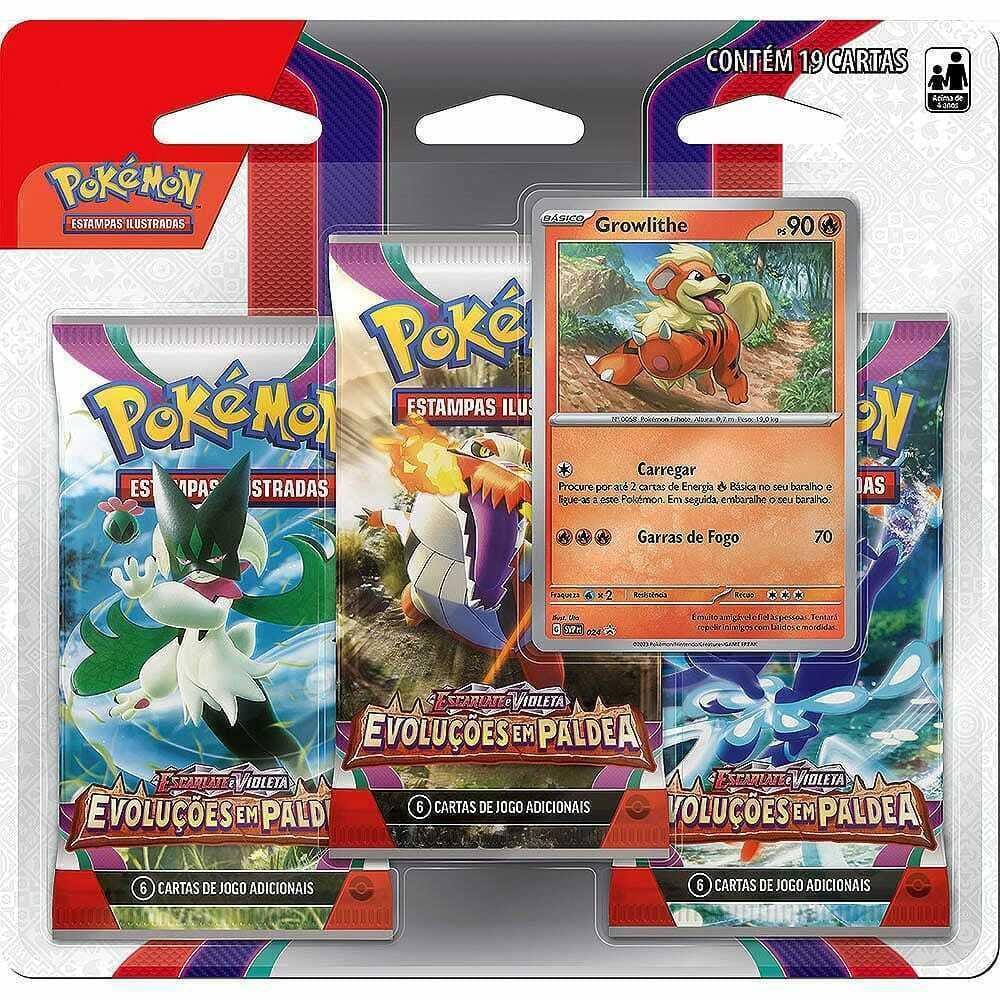 Pokémon Triple Obsidiana Em Chamas 19 Cartas Original Copag