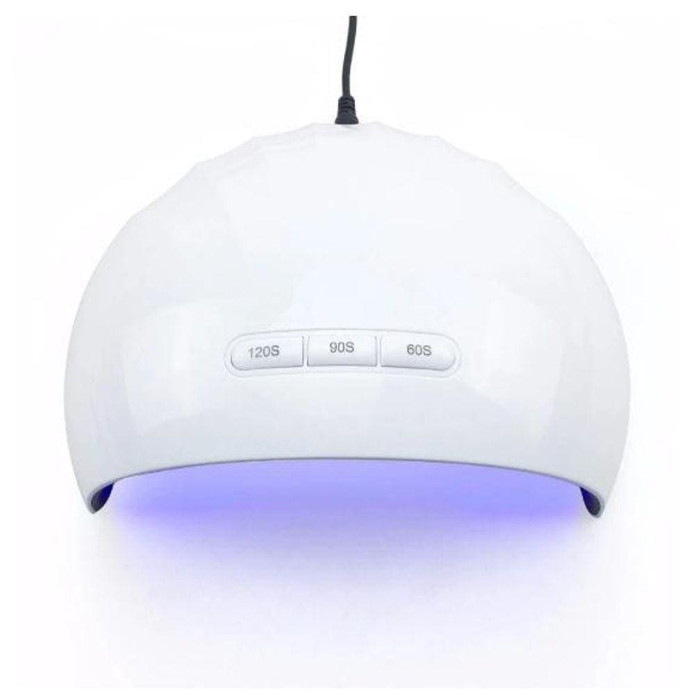 Cabine Uv/Led Para Secagem De Unhas Z6 Branca 2 Em 1