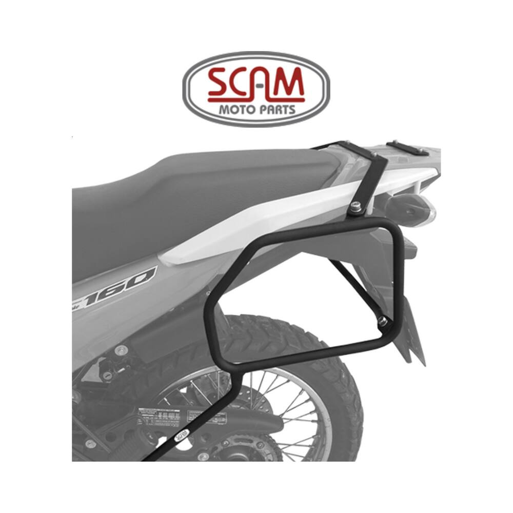 Suporte Afastador Alforge Tubo Scam Honda Xre 190 2016 A 2022