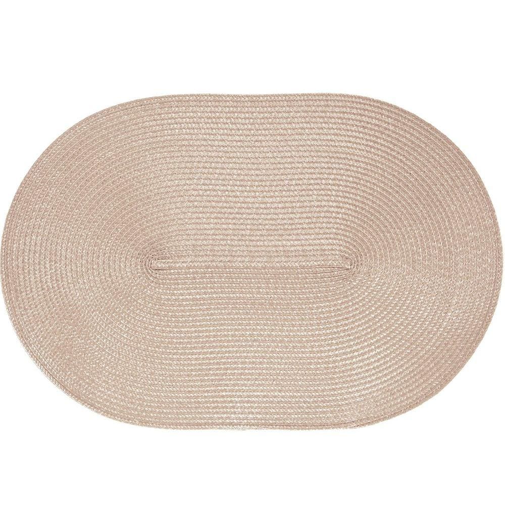 Kit 10 Americano Requinte Liso para Mesa Oval 30x45cm