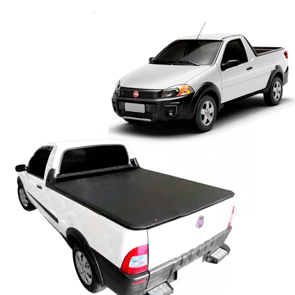 Capota Lona Maritima Fiat Strada 1998 Ate 2013 - Flash Cover
