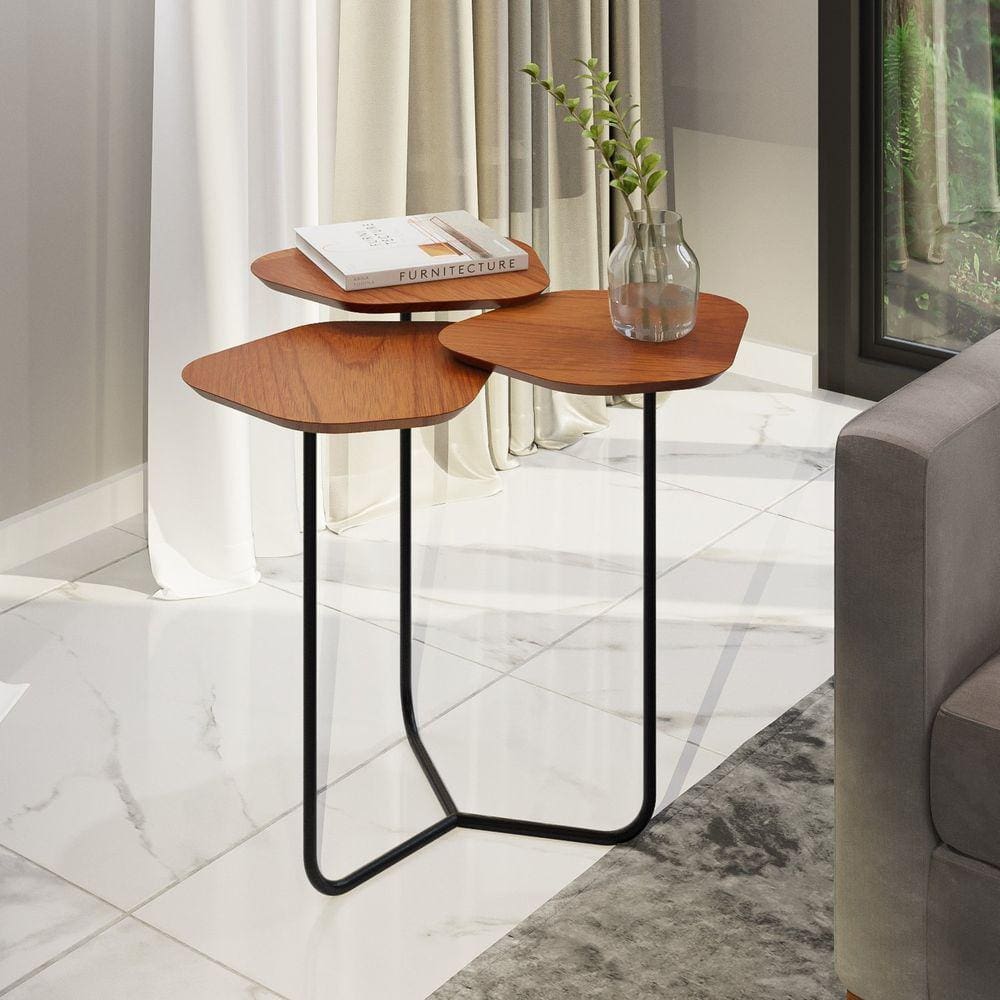 Mesa Lateral Napoli Dark/Cinamomo