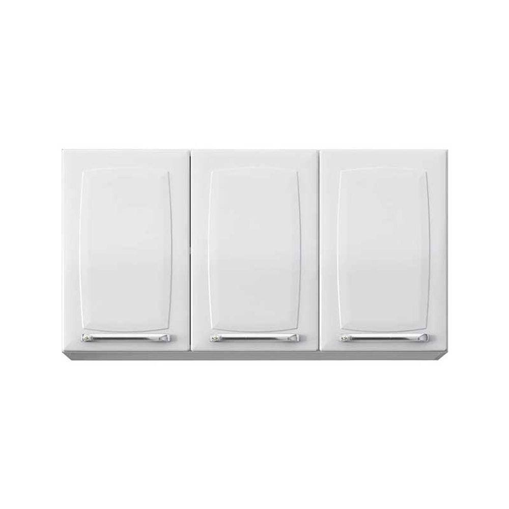 Armário Aéreo de Cozinha 3 Portas IP3-105 Luce Itatiaia Branco Neve