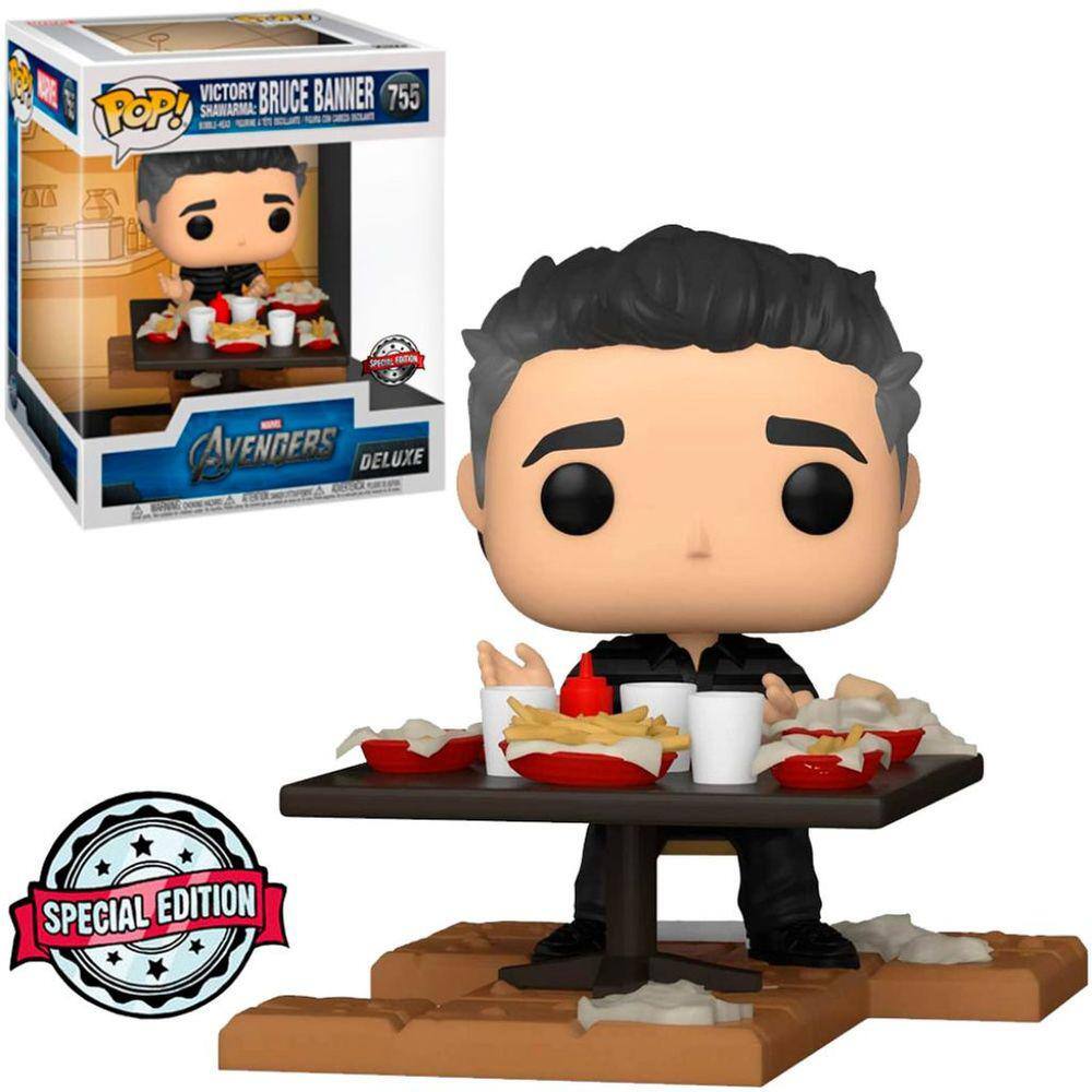 Funko Pop Marvel Victory Shawarma Bruce Banner 755 Deluxe