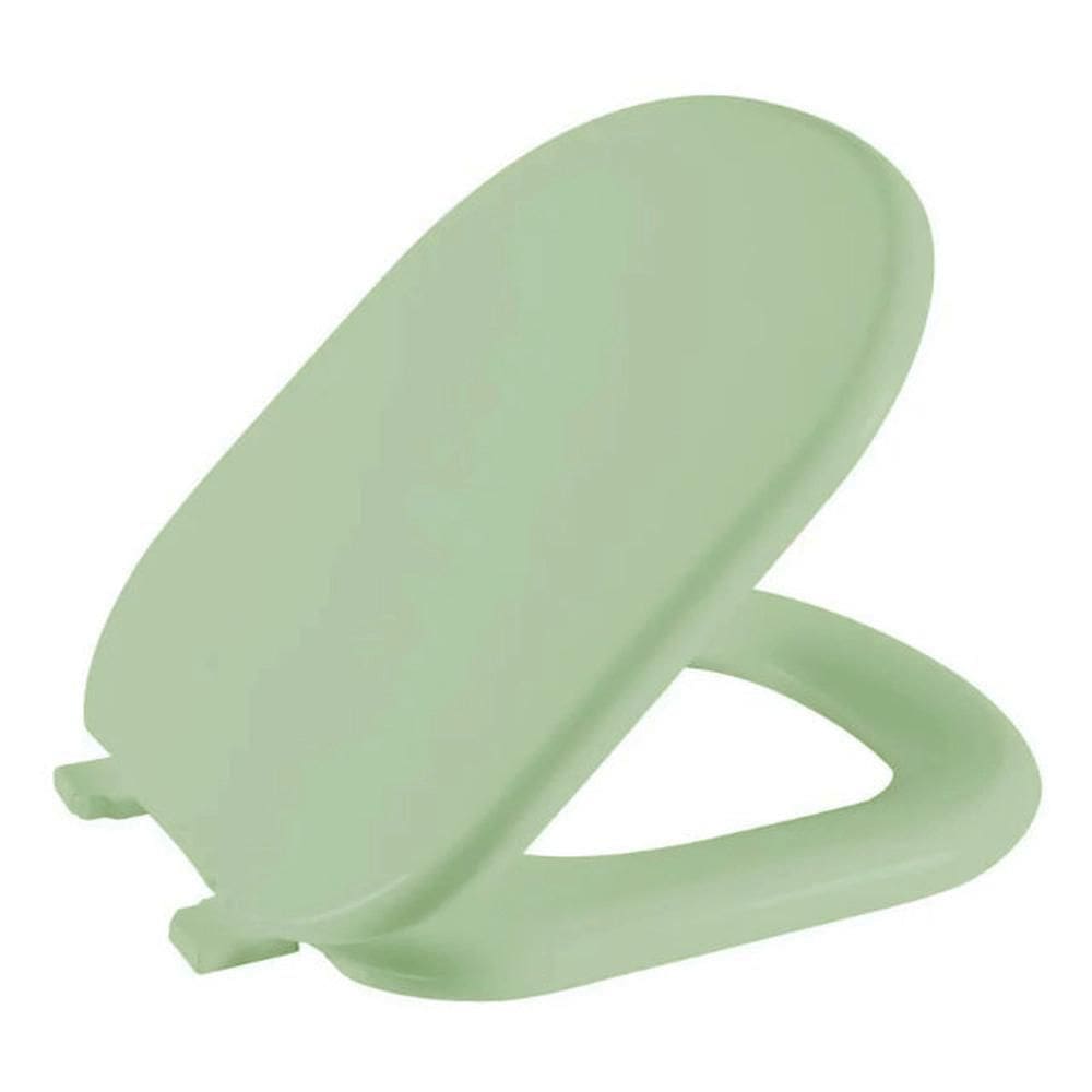 Assento Sanitário Kadet Verde Claro Almofadado
