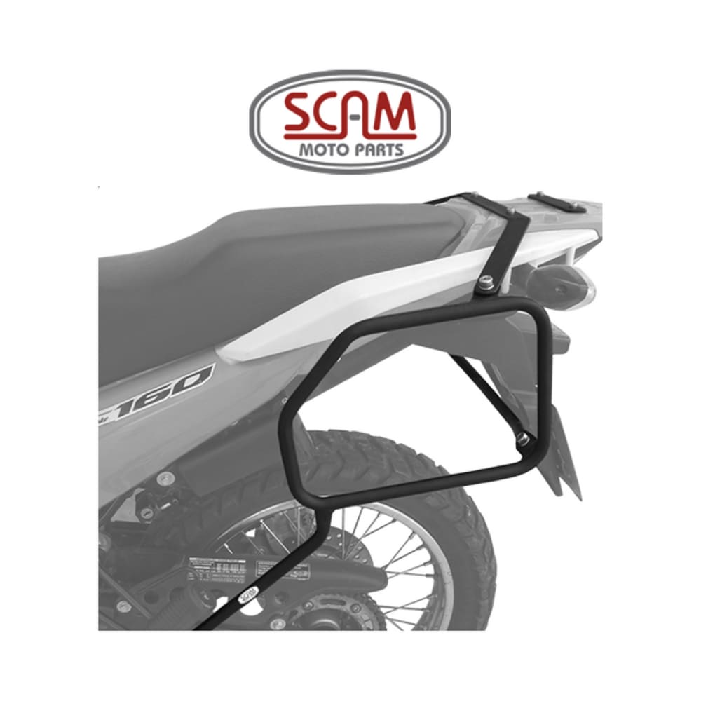 1 Suporte Afastador Alforge Tubo Scam Honda Brós 150 2010 a 2022