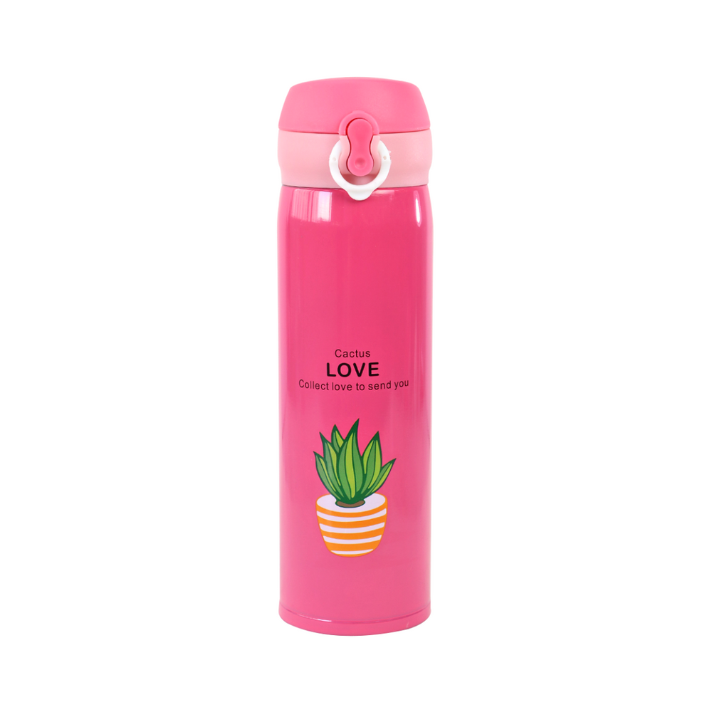 Garrafa Isotérmica Aço Inox Trava Vacuum Cup 400ml