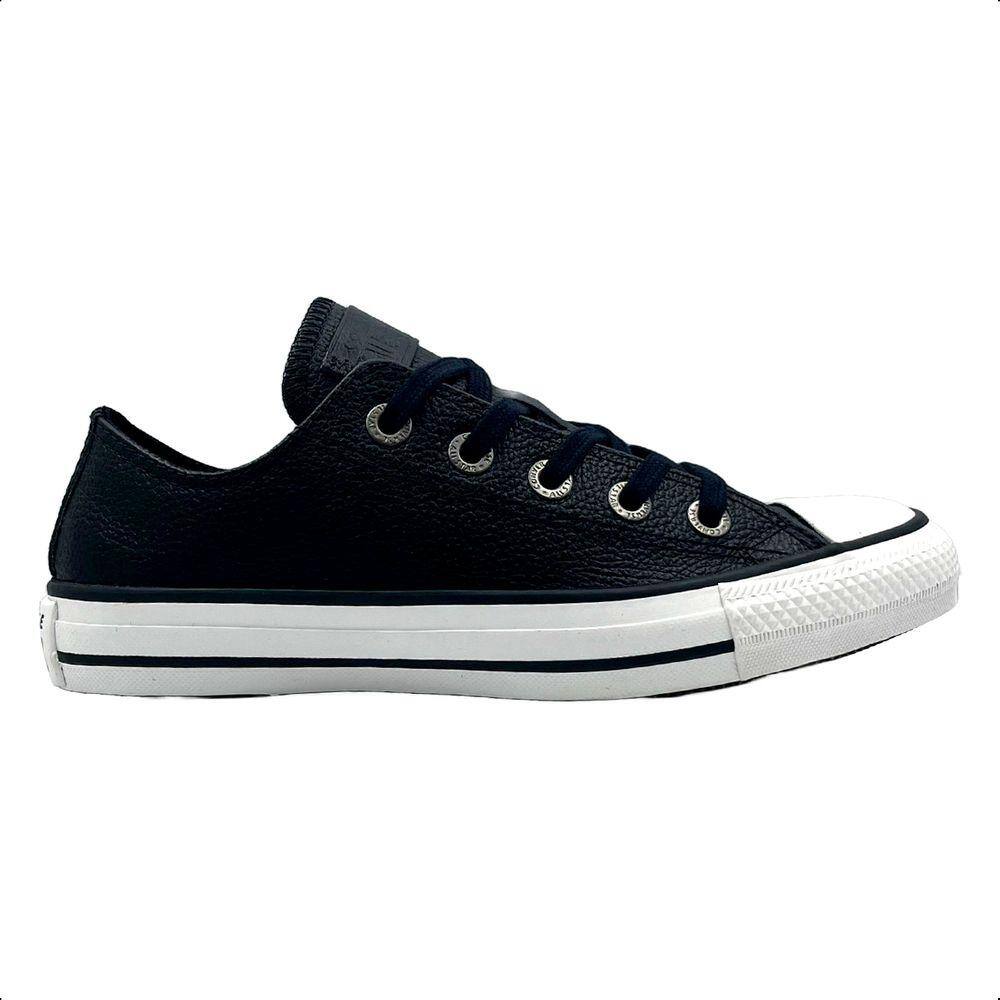 Tênis Converse Chuck Taylor All Star Preto Couro - YOUNG TENNIS