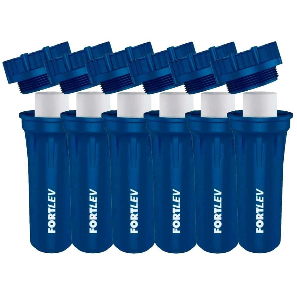 Kit 6 Filtros P/ Caixa D`Água ou Cavalete Fortlev