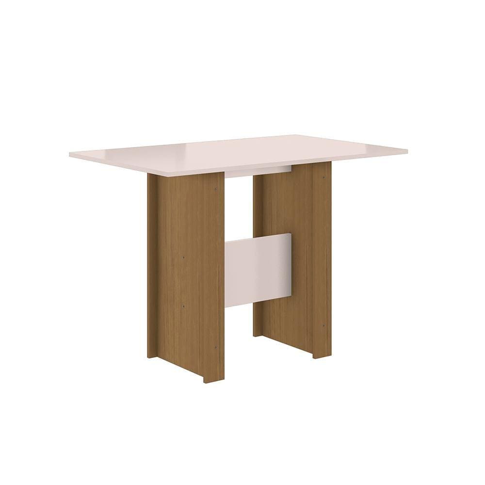 Mesa de Jantar 4 Lugares Winchester Carvalho Off-White