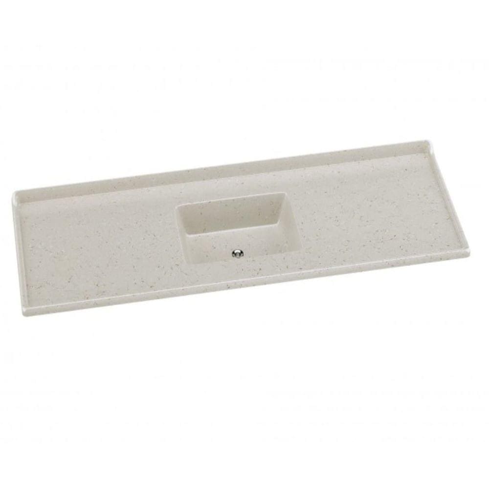 Pia Sintética para Cozinha 160cm X 55cm Travertino