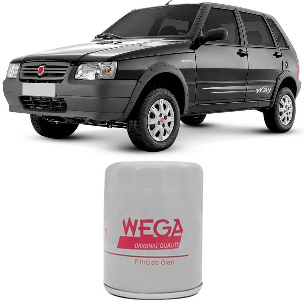 Filtro Óleo Fiat Uno 1.4 1.0 2011 A 2016 Wega