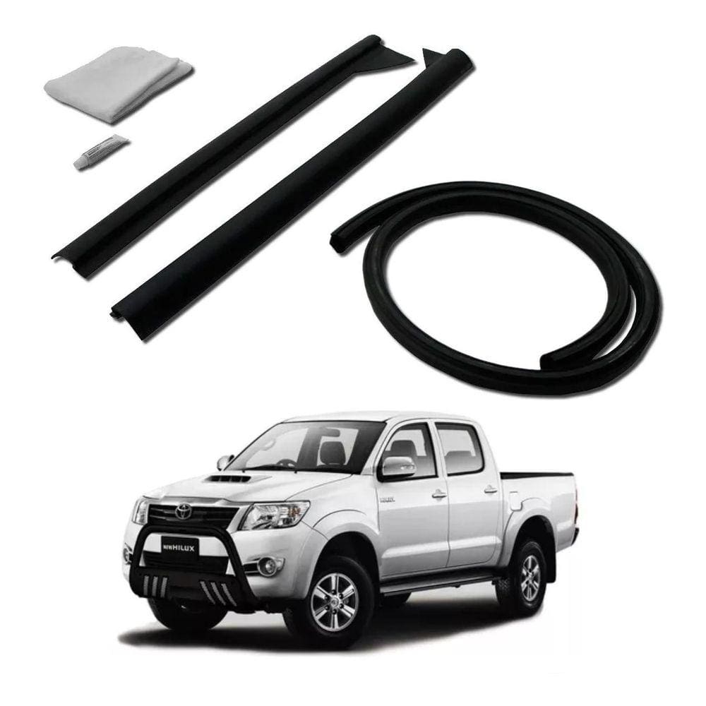 Kit Vedação Tampa Traseira Keko Hilux 2005 - 2015/ Amarok 2010 - 2023/ Frontier 2017 - 2022