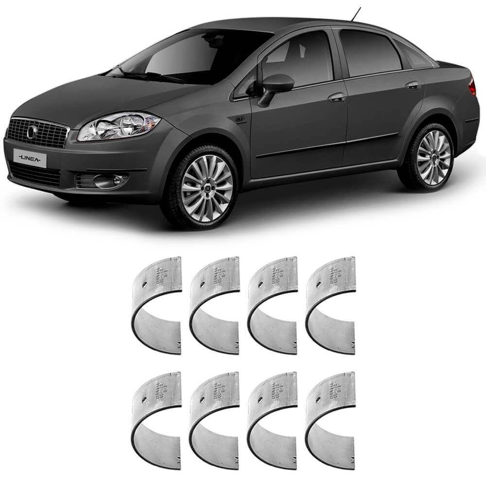 Bronzina Casquilho Biela Std Fiat Linea 1.8 16v 2010 A 2016