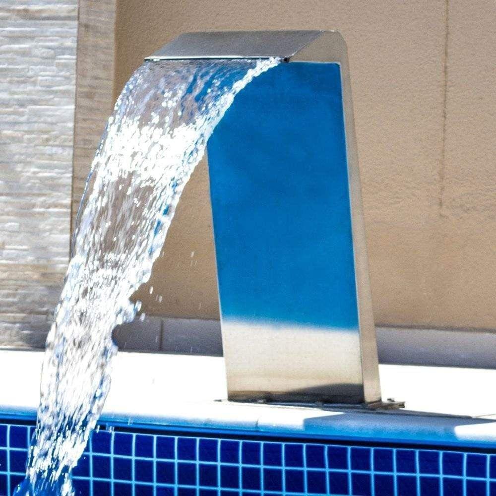 Cascata Amazonas em Aço Inox para Piscina