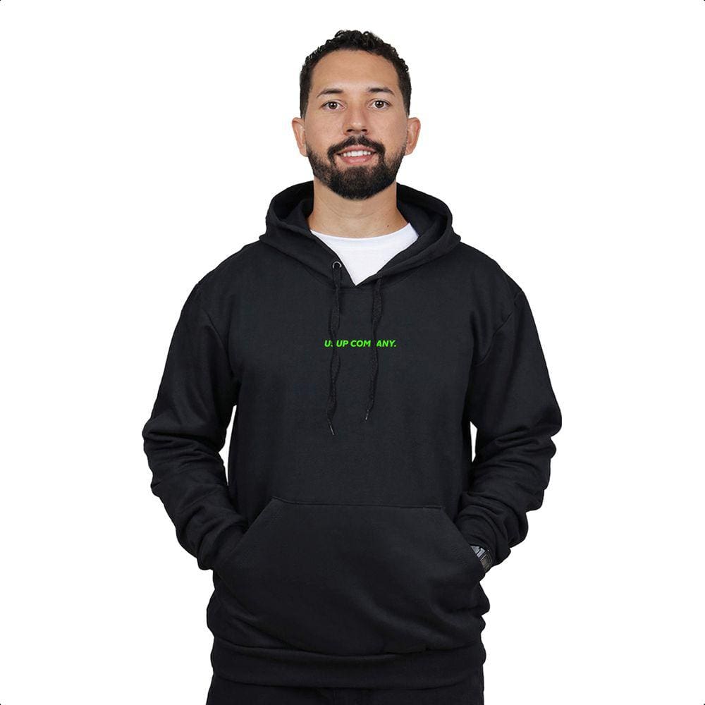 Blusa Moletom Agasalho Masculino Frio Inverno Canguru Capuz