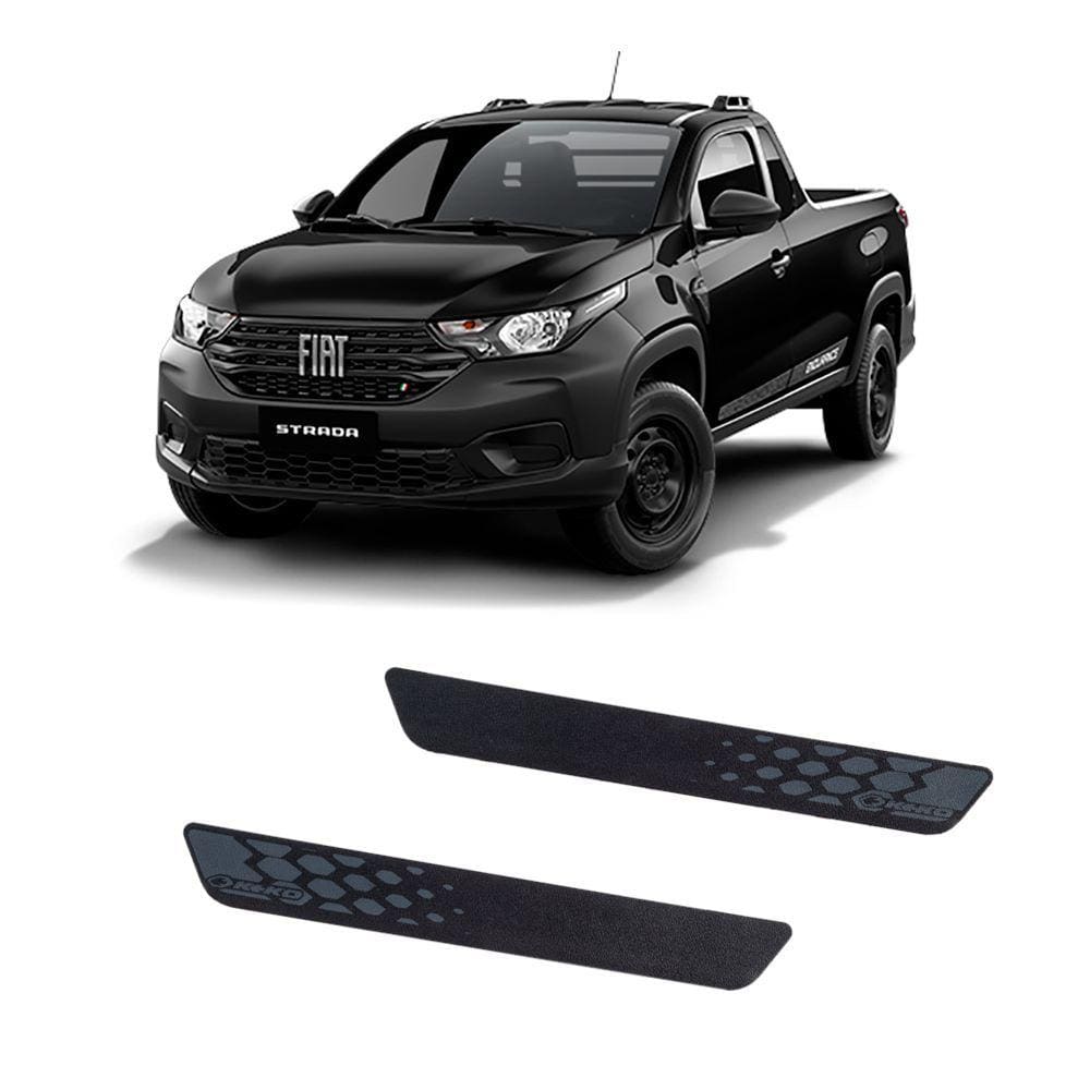 Kit Soleira Adesiva de Porta Keko p/ Strada Plus 2021 até 2023