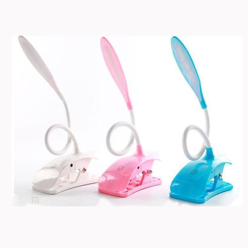 Luminária De Mesa Com Garra Manicure Maquiagem Leitura Usb
