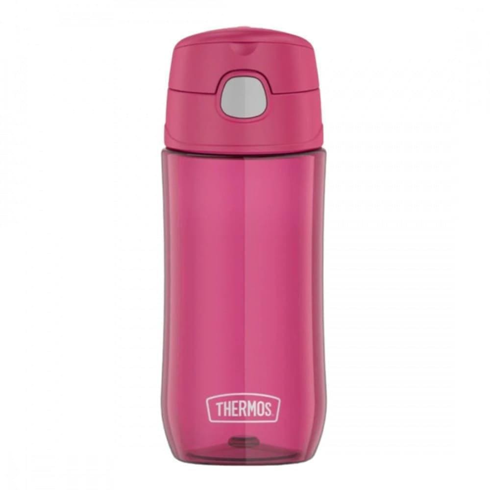 Garrafinha Garrafa Plástica Thermos Veneza 470Ml Rosa