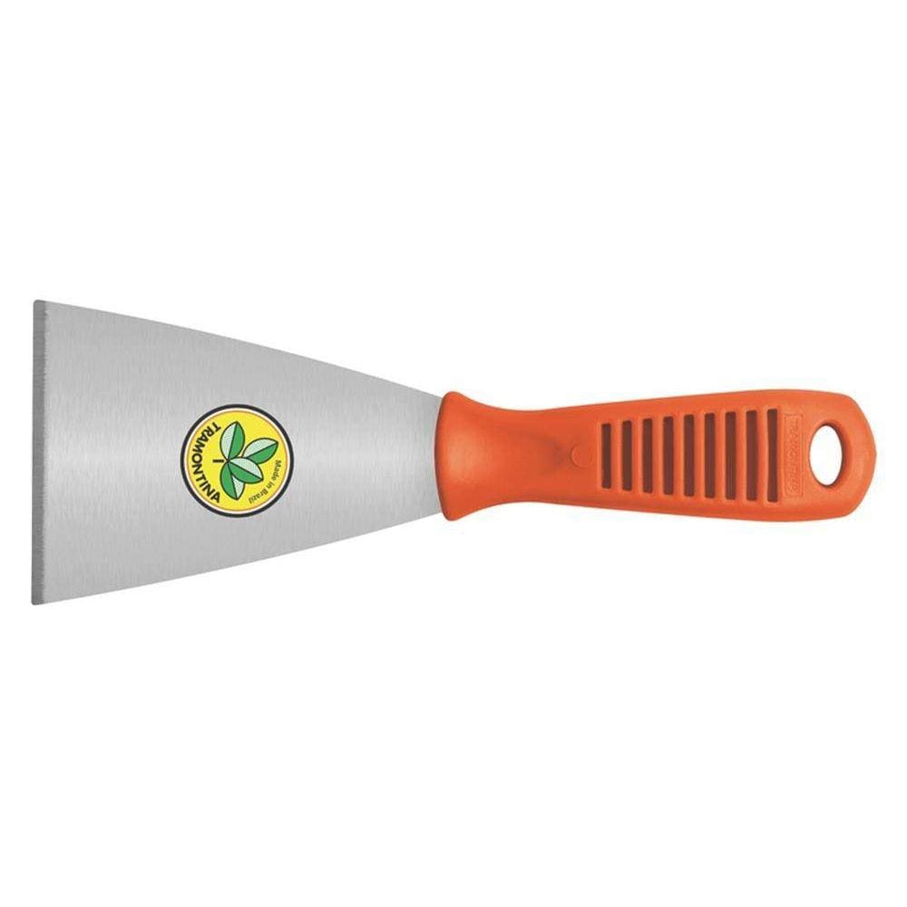 Espatula Metalica Rigida 8 Cm Com Cabo Plastico Tramontina