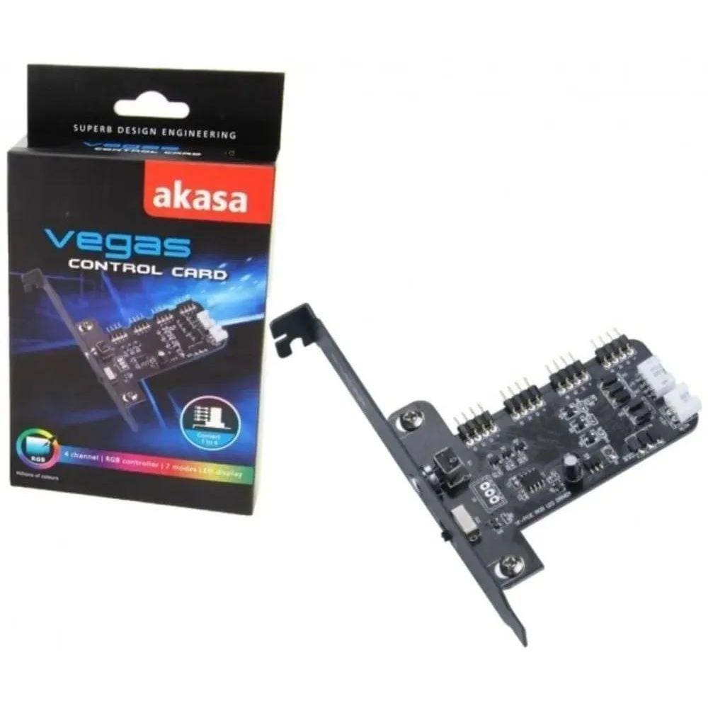 Placa Controladora Akasa Vegas Para Fitas Led - Ak-Rld-02