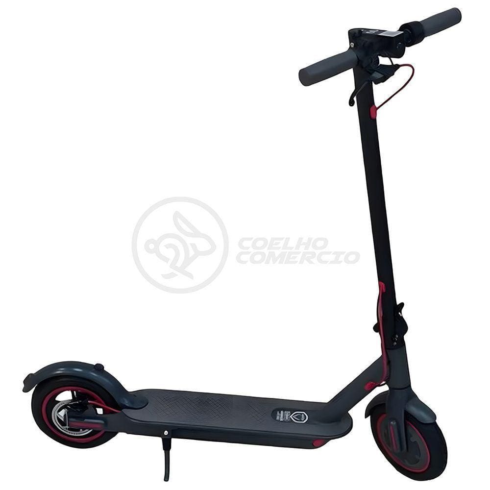 Patinete Elétrico E-scooter 7800mah Foston Fs S09 Rodas 8.5 Preto Alumínio Freio A Disco 2023/2024
