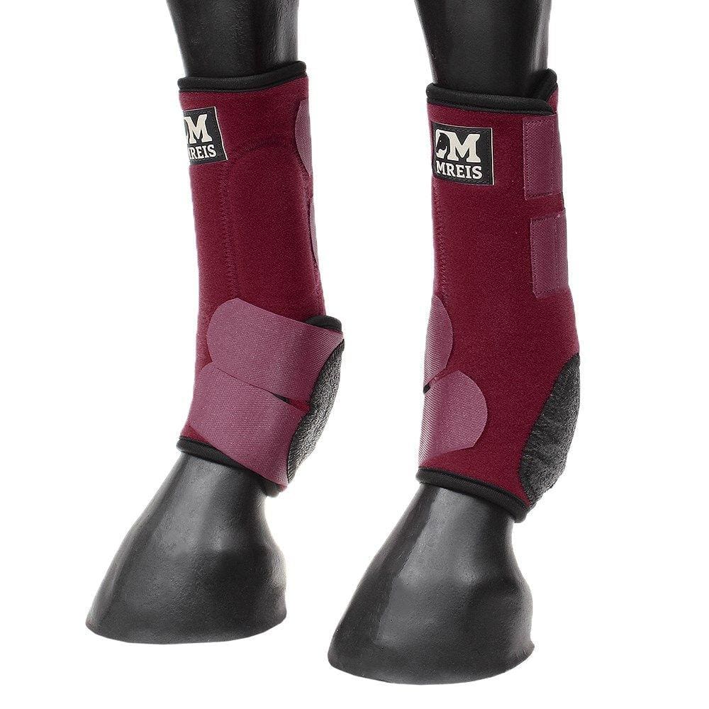 Splint Boot para Cavalo em Neoprene Vinho M Reis 31654