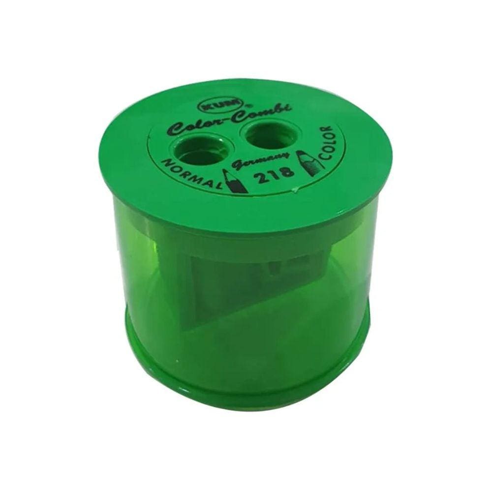 Apontador Duplo com Deposito KUM 218T 8mm