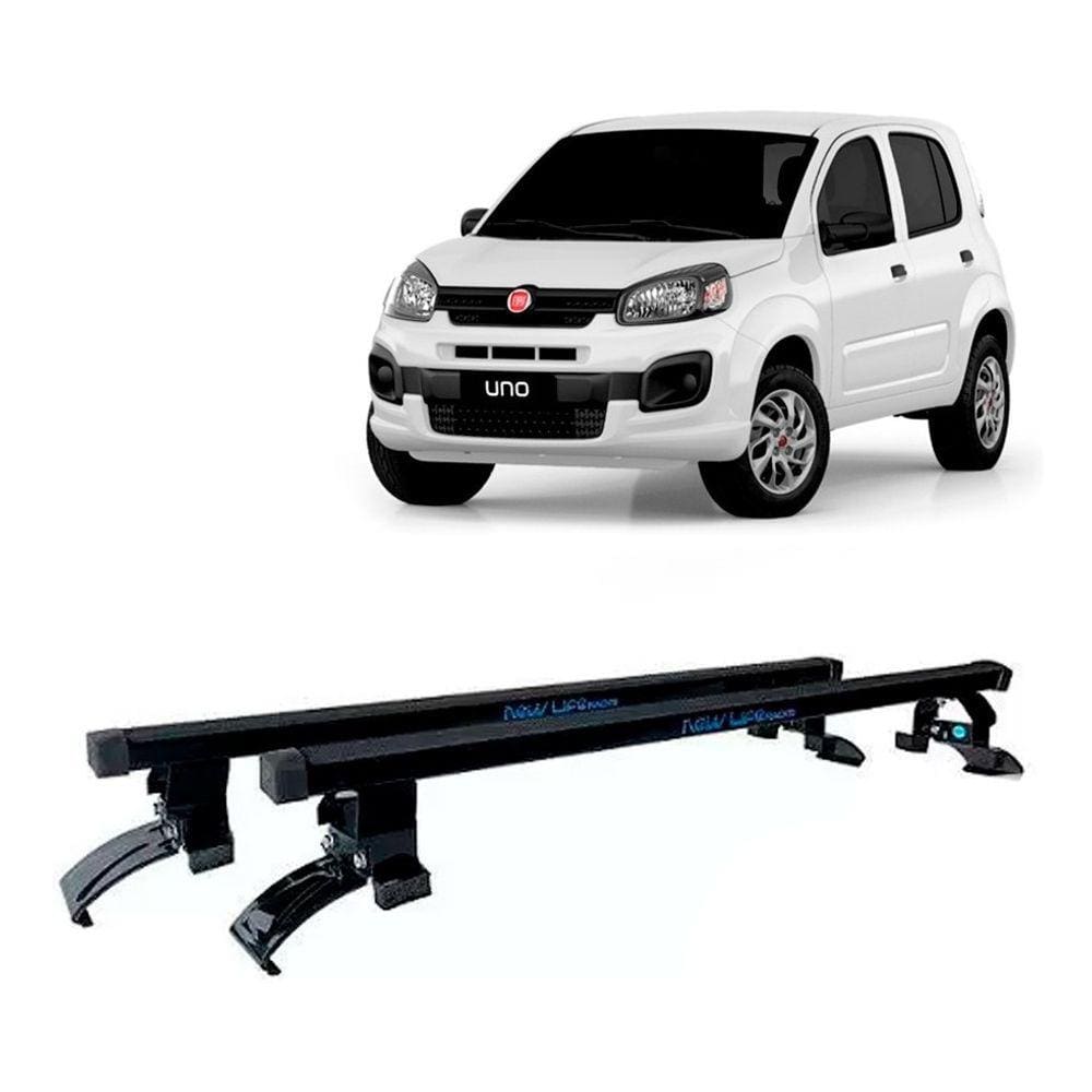 Rack de Teto em Aço Fiat Uno 2011 até 2021(exceto way) - New Life
